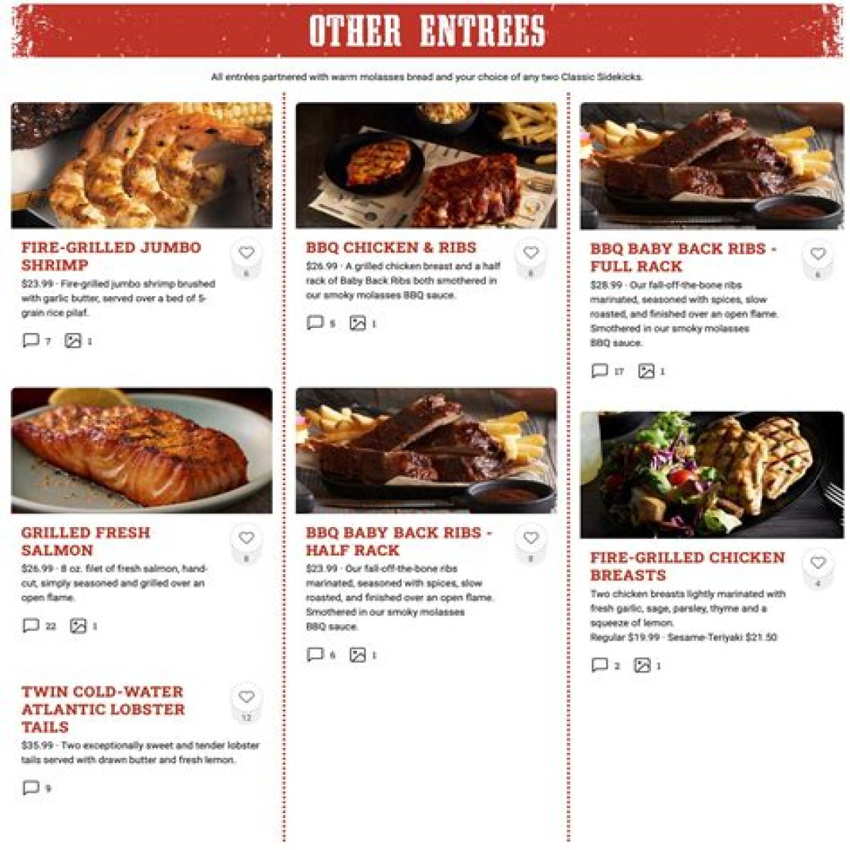 Black Angus Steakhouse Menu and Prices - SarkariResult