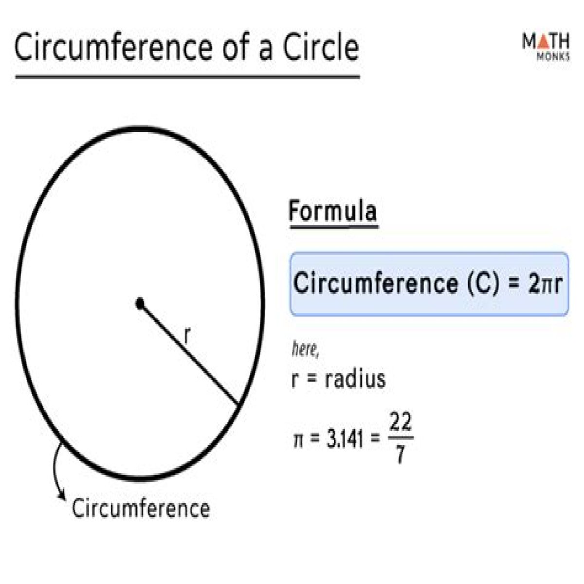 Circle circumference = 19