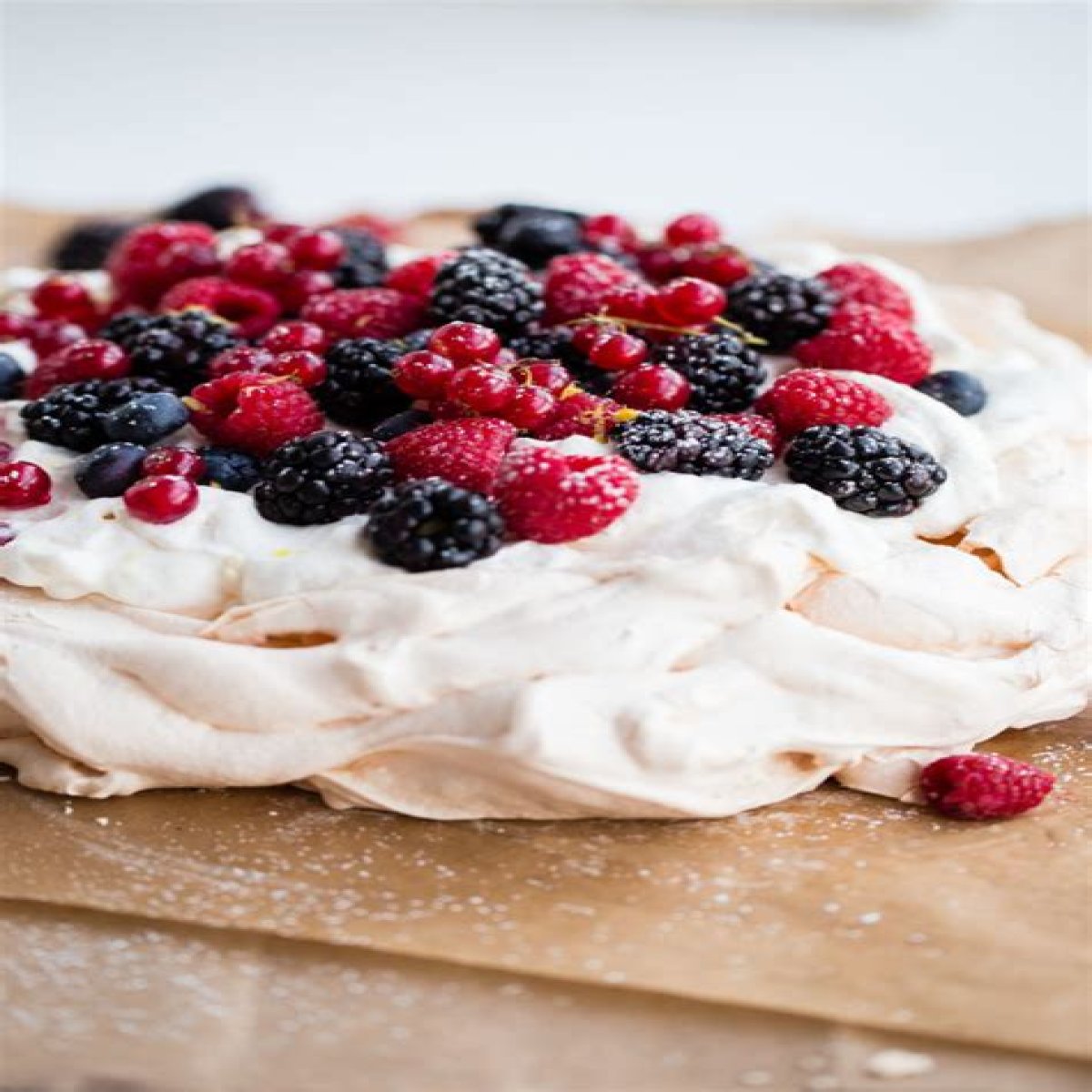 Desserts that might be filled with berries
