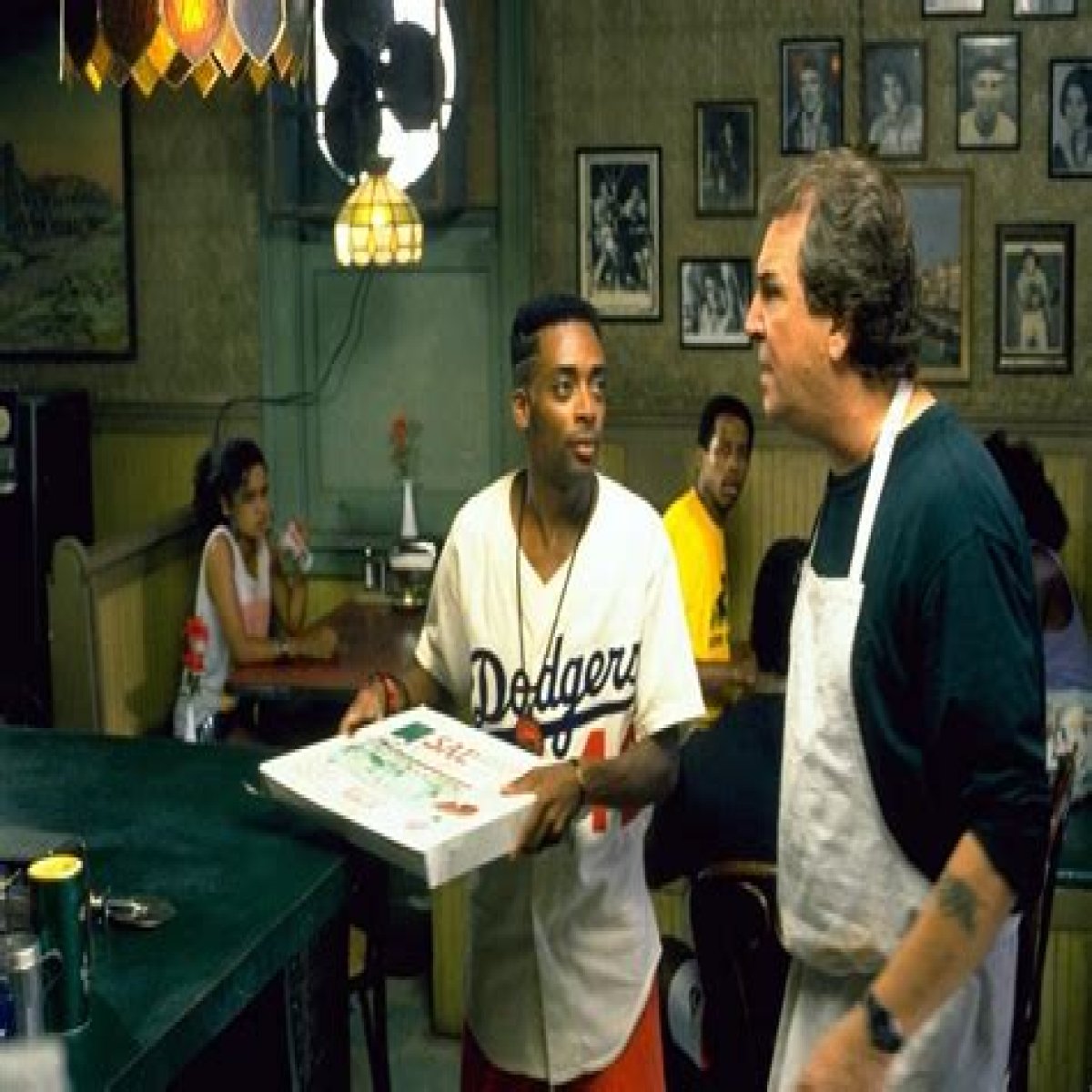 Do the Right Thing pizzeria owner who fights with Mookie