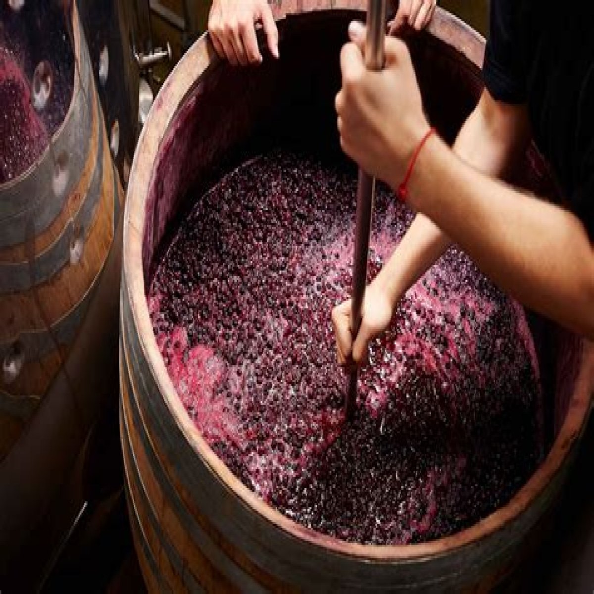 Drink produced at a vineyard