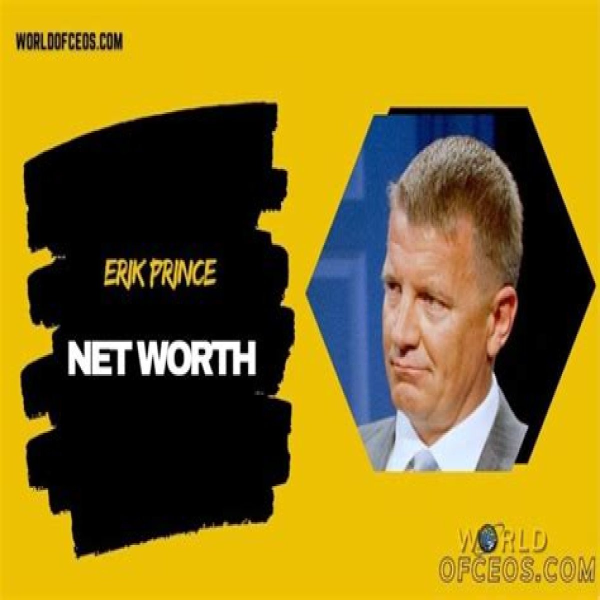 Erik Prince Net Worth 2024