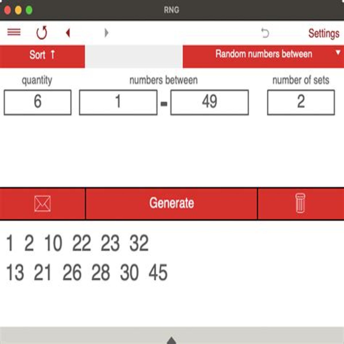 Generate 5 random numbers between 0 and 100