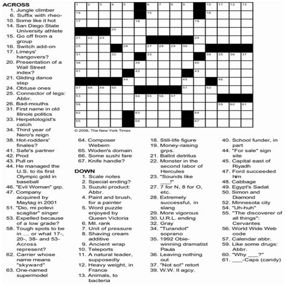 LA Times Bit of pique 4 letters Crossword Clue