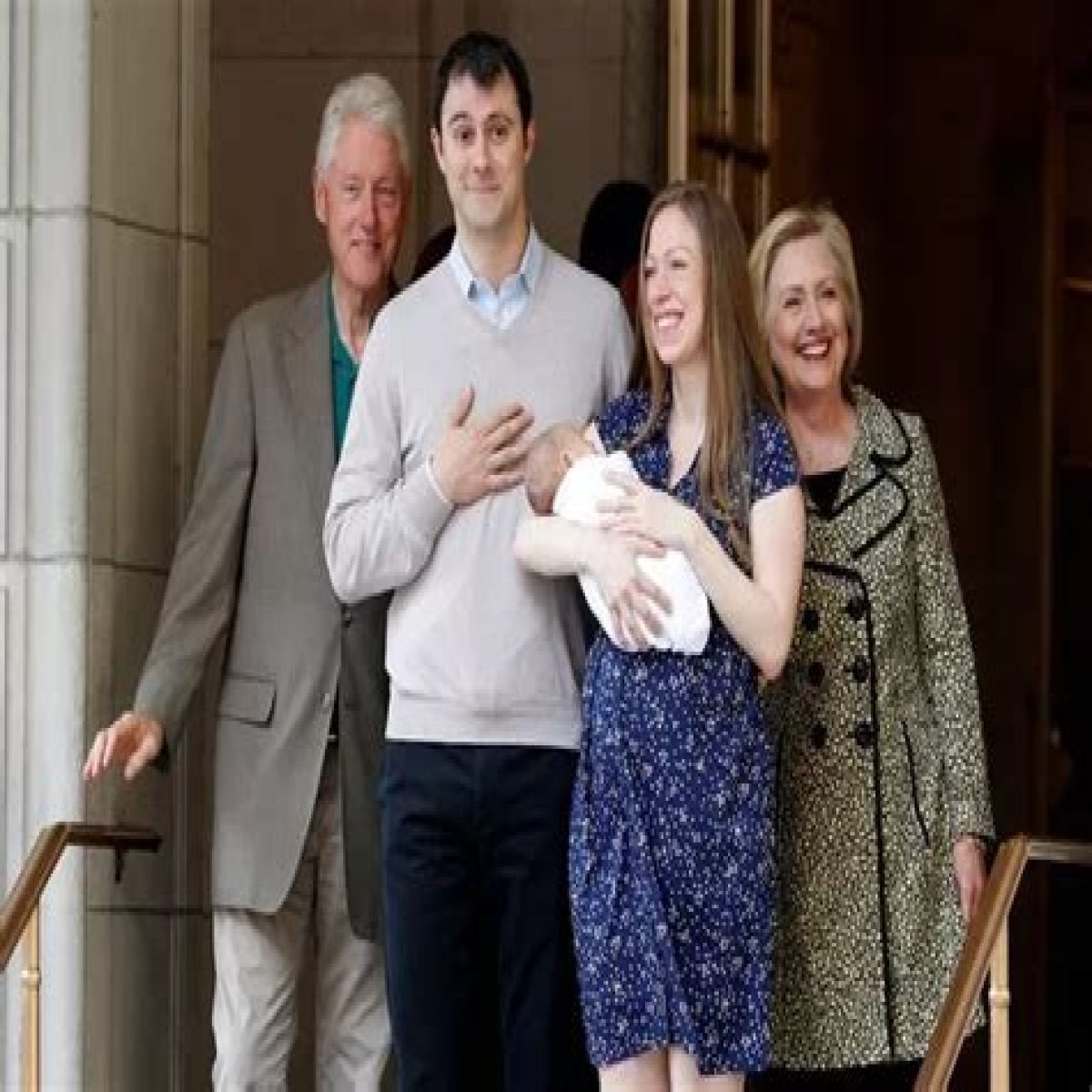 Meet Aidan Clinton Mezvinsky – Photos Of Chelsea Clinton’s Son With Husband Marc Mezvinsky