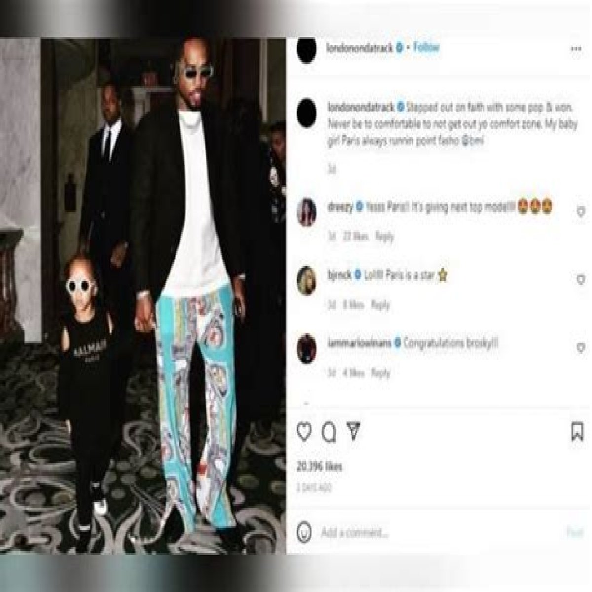 

Meet All Of London on da Track’s Children – Multiple Baby Mamas? 
