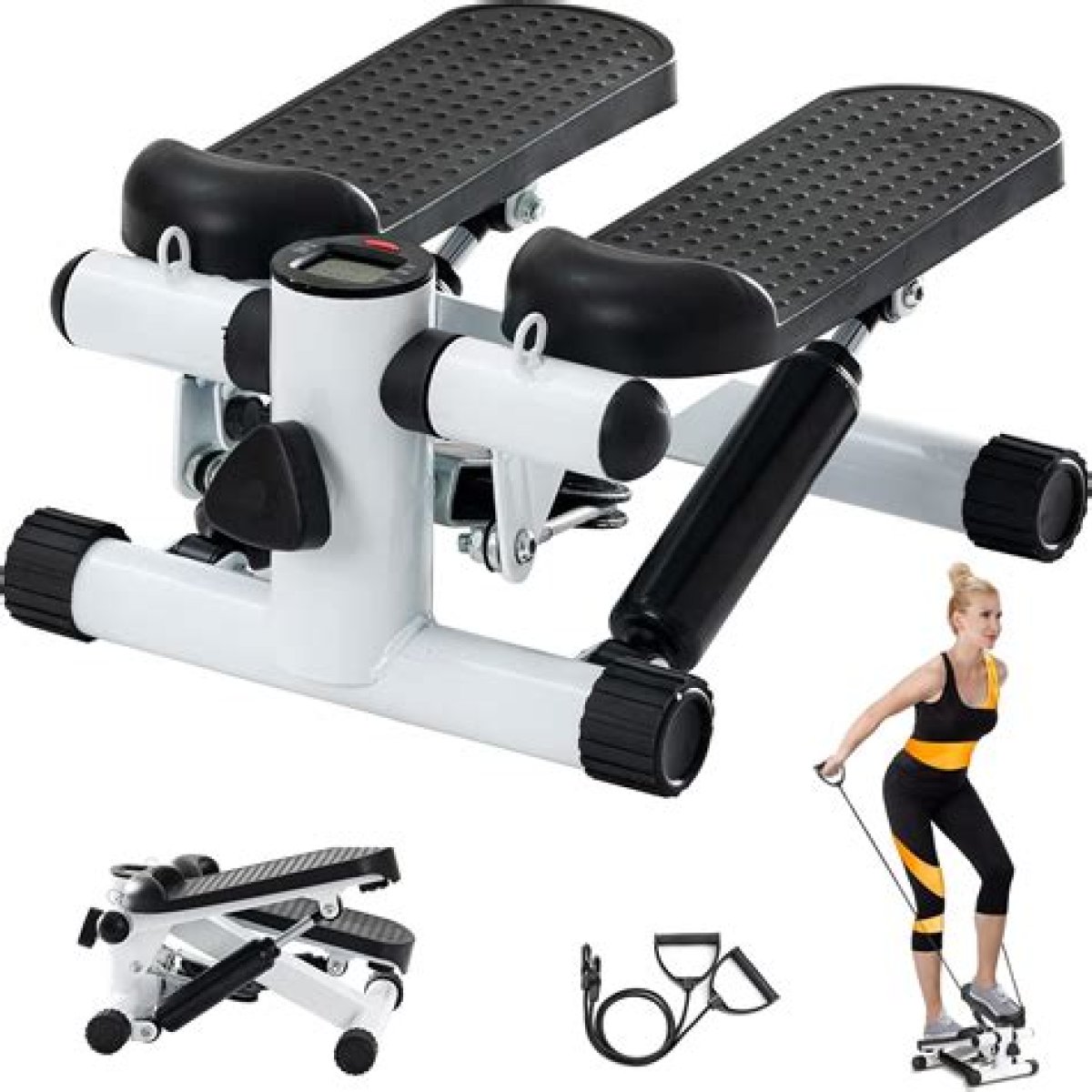 Place with exercise machines