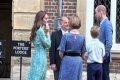 Prince William & Kate took Prince George on a tour of Eton this week
