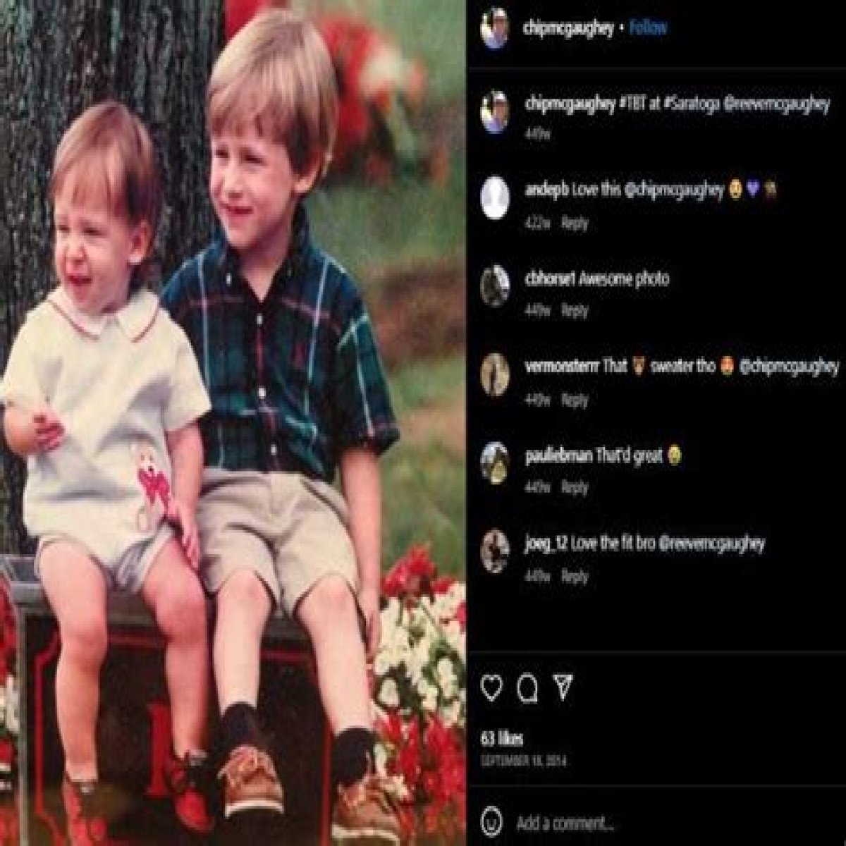 

Shug McGaughey’s Son: Following in His Father’s Footsteps ? 
