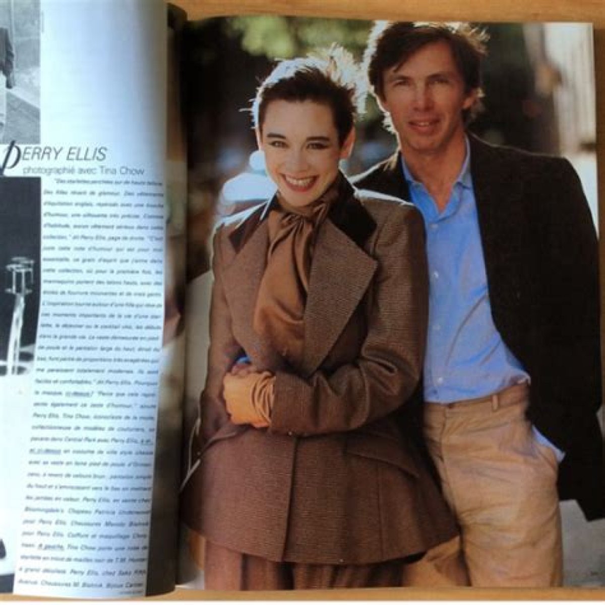 Tina Chow and Kim d’Estainville