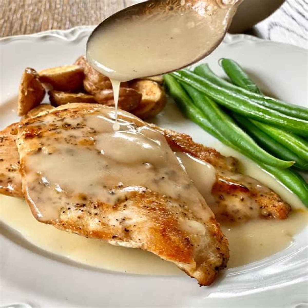 Veal or turkey for example