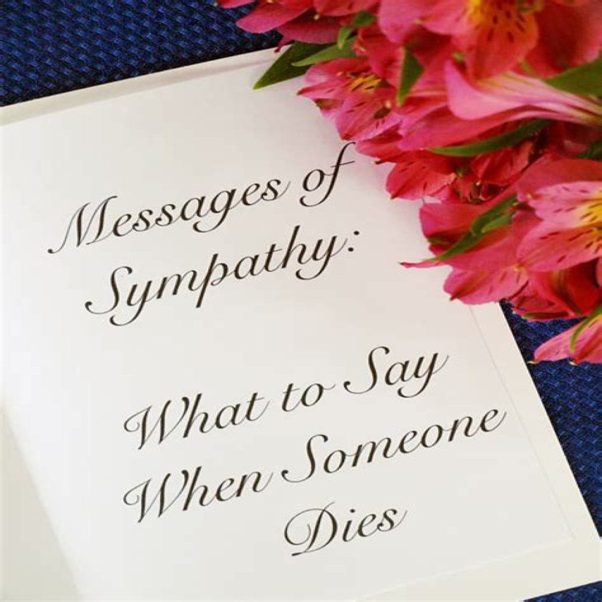 What Is A Sympathy Tribute?